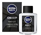 Nivea Men After Shave Lotion - Deep Comfort - 3er Pack (3 x 100ml)
