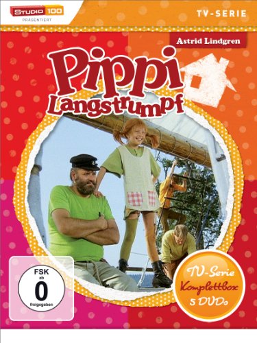 Pippi Langstrumpf - TV-Serien-Box [5 DVDs]
