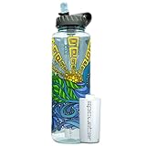 Epic Nalgene OG | Wasserflasche mit Filter in den USA hergestellte Flasche und spülmaschinenfest gefilterte Reisewasserflasche BPA-freie entfernt 99,99% der Leitungswasserverunreinigungen