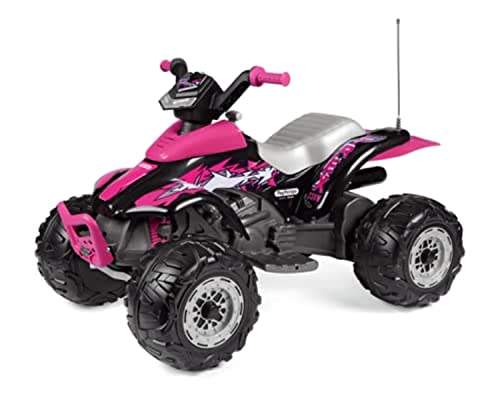 Peg Perego Elektroauto Quad T-REX 330 W 12 V Rosa