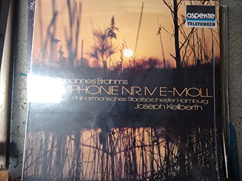 Brahms: Symphonie nr. 4 emoll op. 98-Keilberth-Vinyl LP-TELEF 6.41841