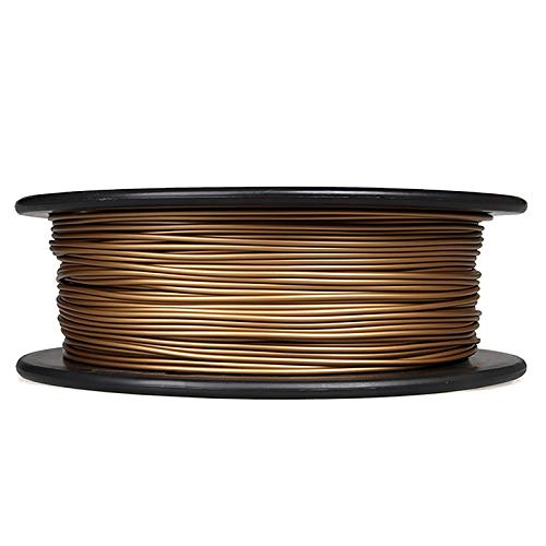 Metall-PLA-Filament 3D-Druckfilament 0,5 Kg, Messing-PLA-leitfähiges Filament 0,5 Kg, 1,75 Mm / 3,0 Mm Optional (Größe: 1,75 Mm)(Color:Brass 3.0)