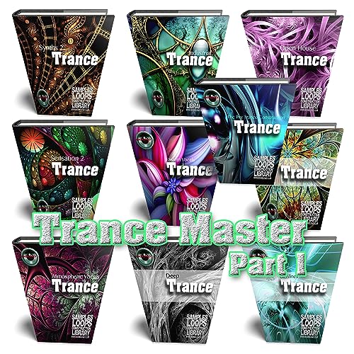 Trance Master Mega Bundle Teil 1-10 große Essential Wave Samples/Loop Studio Libraries