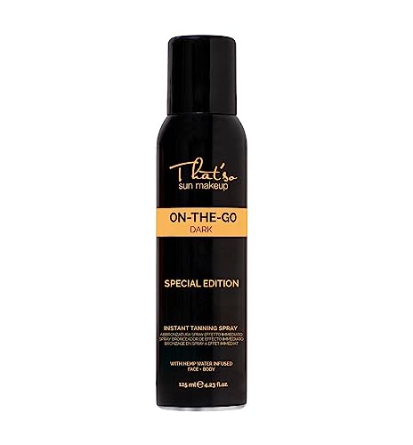 That'So On The Go Dark Special Edition - Selbstbräunungsspray für Gesicht und Körper, natürliche Bronze-Bräune - 125 ml