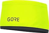 GORE WEAR M Unisex Stirnband GORE WINDSTOPPER, Größe: ONE, Farbe: Neon-Gelb