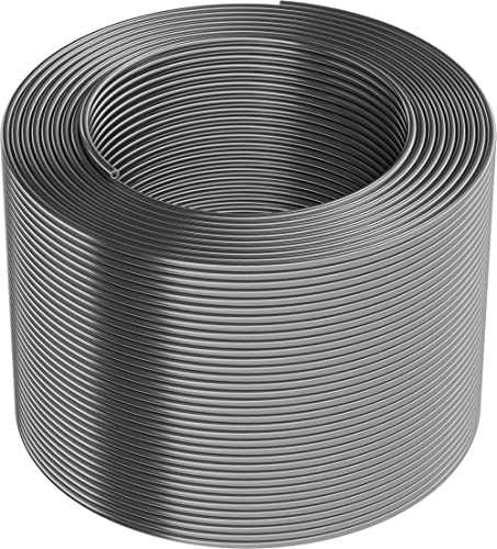 ARKA Aquatics - Silikonschlauch (Ozon- & CO2-fest) 4/6 mm (200m (Rolle), Grau)