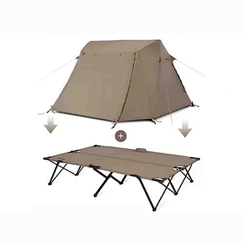 Erdungsautomatisches Zelt für Outdoor-Camping, Sonnenschutz, atmungsaktives Einzel- und Doppelzelt, schnelles Öffnen, mit Tragetasche für Wandern, Camping