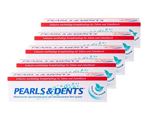 5x Pearls & Dents Zahncreme 100ml Zahnpasta Spezial