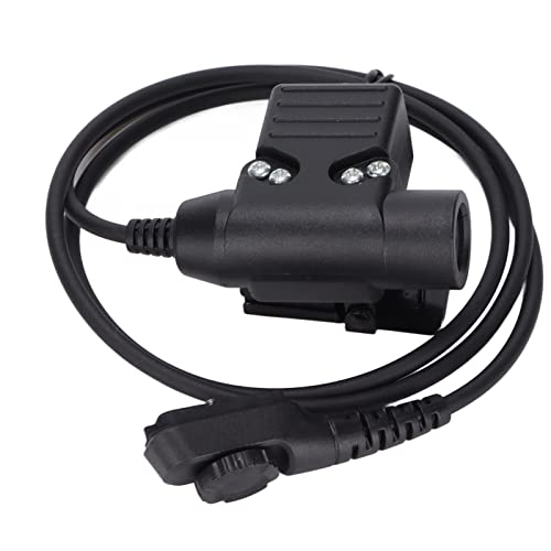 Heayzoki U94 Ptt-Adapter, Push-to-Talk für Hytera Ptt-Headset Tragbares Funkgerät Militäradapter für Hytera PD-780/PD-785/PD-788/PD-780G/PD-785G/PD-788