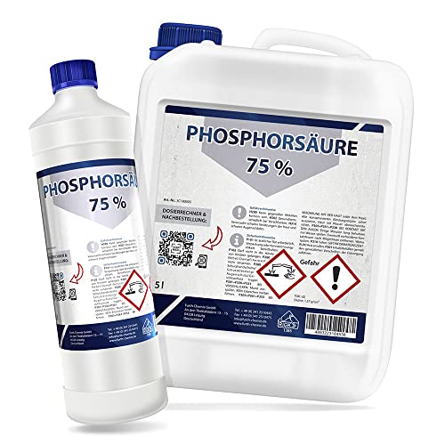 Phosphorsäure 75%, 10 L | Entroster, Rostlöser, Rostentferner, Rostumwandler (1, 5, 10 L)
