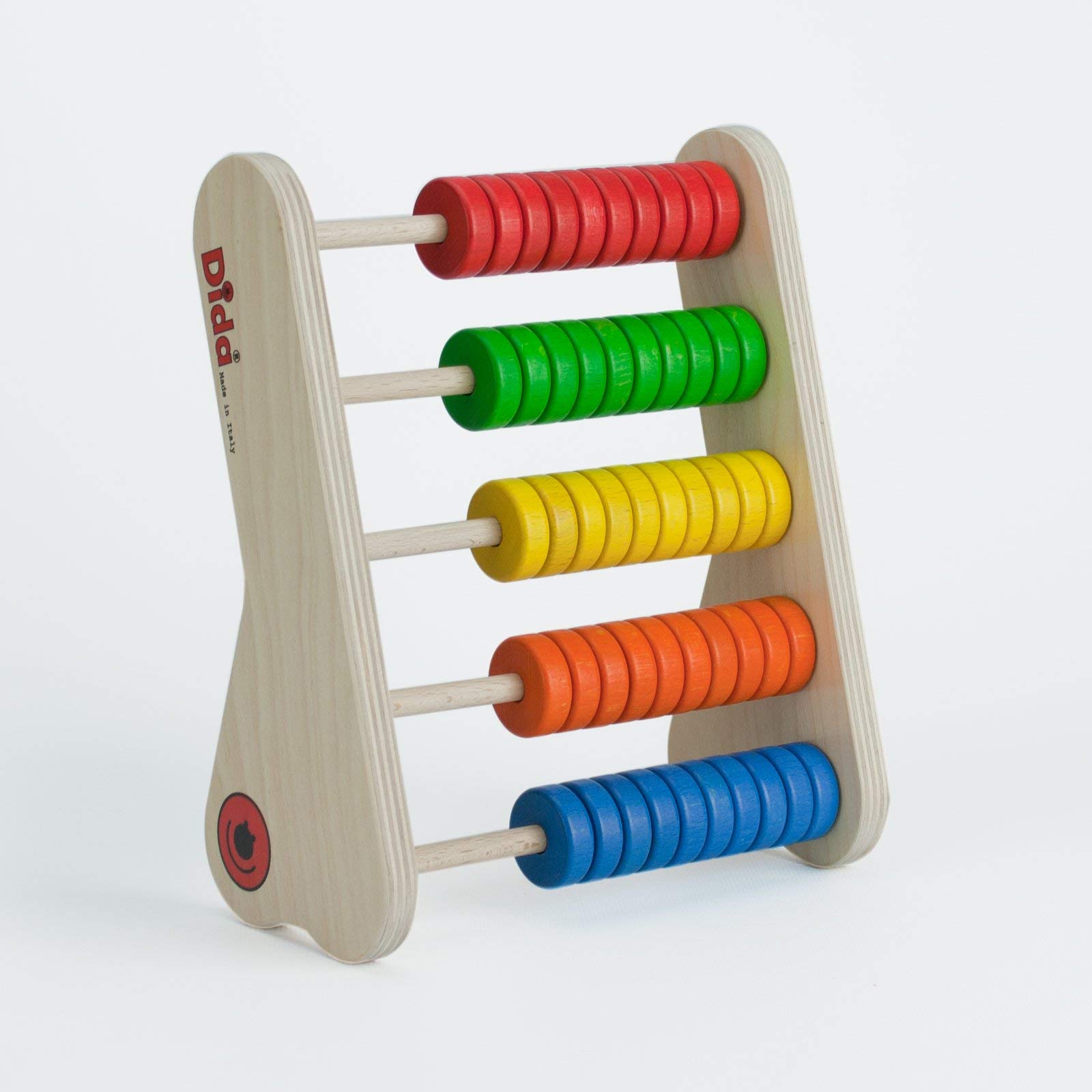 Dida - Abakus 5 Zählrahmen Mathematisches Lernspielzeug -Ich Lerne Spielerisch Mit Dem Kinderrechner Zählen- EIN Lernspielzeug Von Montessori