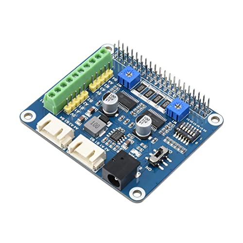HRB8825 Schrittmotor HAT Unterstützung Raspberry Pi Series Board/Jetson Nano, Antrieb von zwei Schrittmotoren, 6 verfügbare Microstep-Modi