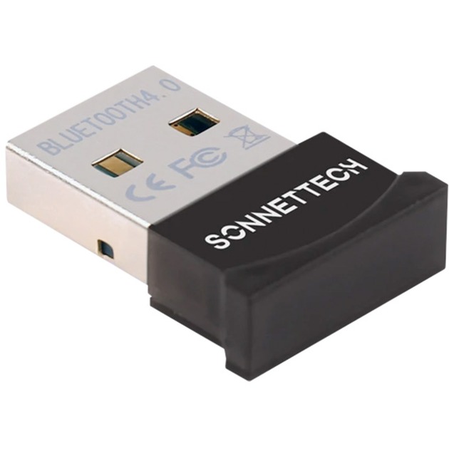 Sonnet Long-Range USB Bluetooth 4.0 Micro Adapter für Windows und macOS 10.12+
