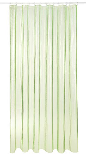 Spirella Kunststoffvorhang Frozen Kiwi, 180 x 200 1209250, Weiß, Estandar