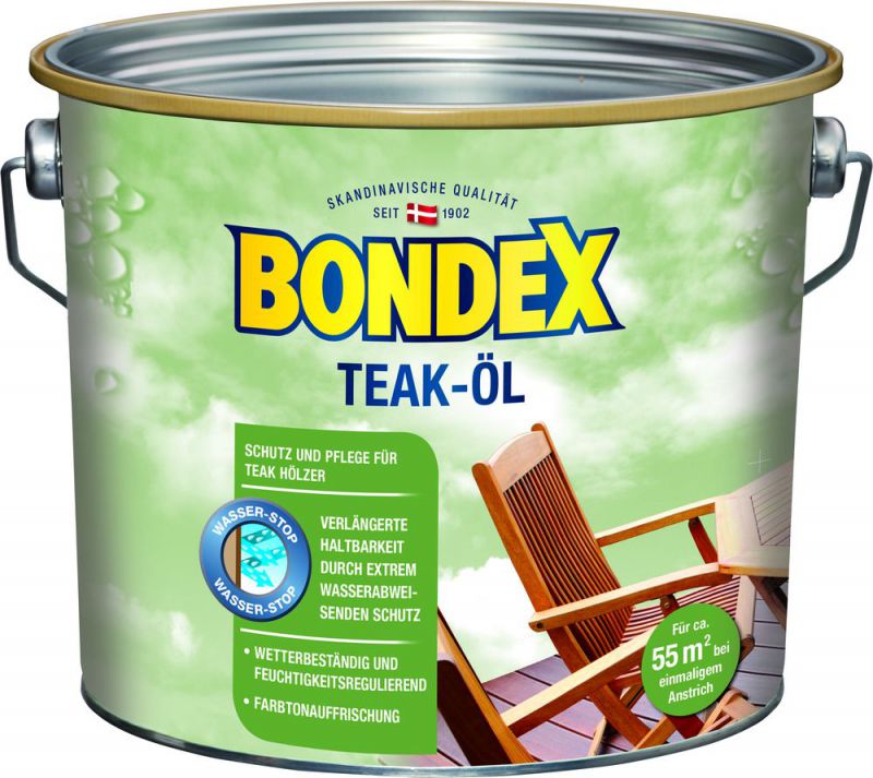 Bondex Teak-Öl Farblos 2,50 l - 330061