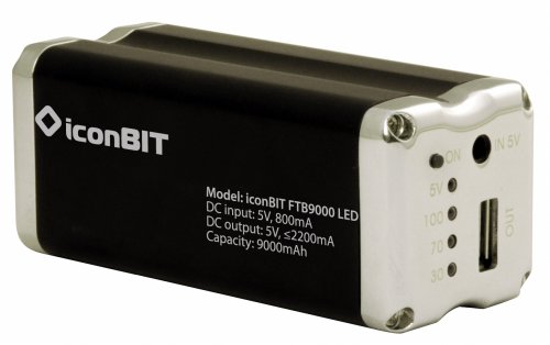 iconBIT FTB9000LED Ladegerät (9000 mAh)