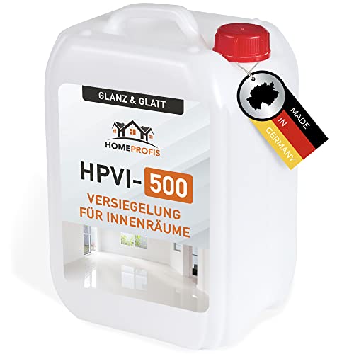 Home Profis® HPVI-500 Versiegelung für Innenräume 30m² Laminierharz Bodenbeschichtung Bodenversiegelung Holzversiegelung Epoxidharz Epoxy