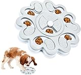 Sweelive Dog Puzzle Feeder, Treat Dispenser Toy, interaktives Spielzeug für Hunde, Intelligenz-Spiel für Hunde, Spiele mit Mental