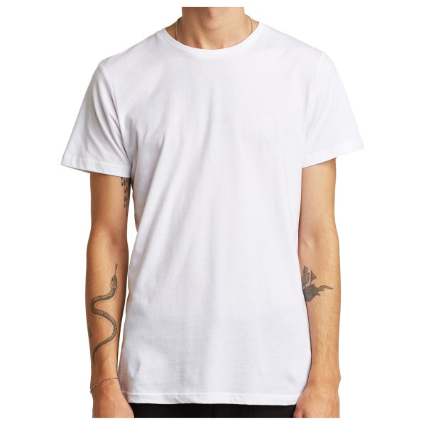 DEDICATED - T-Shirt Stockholm - T-Shirt Gr M weiß