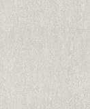 rasch Tapete 402353 aus der Kollektion Uptown – Einfarbige Vliestapete in Grau – 10,05m x 53cm (L x B)