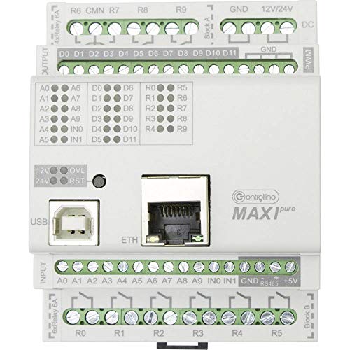 Controllino MAXI pure 100-100-10 SPS-Steuerungsmodul 12 V/DC, 24 V/DC