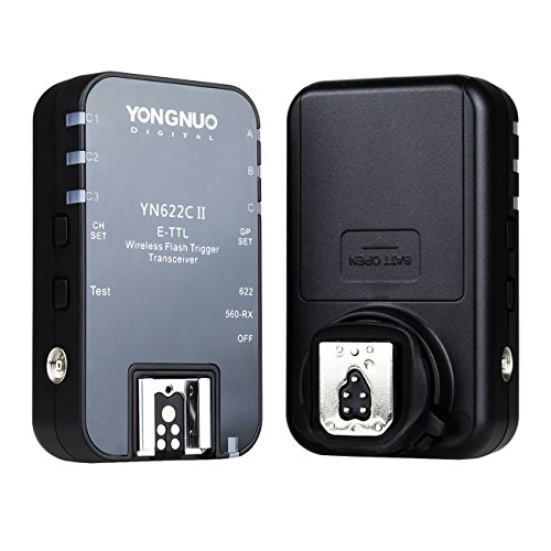 Yongnuo 622 C II TTL Blitzauslöser Fernbedienung kabellos zu Geschwindigkeit SYN. 1/8000s für alle Canon DSLR