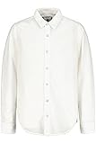 Garcia Kids Jungen Shirt Long Sleeve Hemd, Off White, 152/158