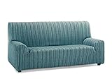 Martina Home Mejico Sofabezug, elastisch 3 Plazas, 180 a 240 cm de ancho blau