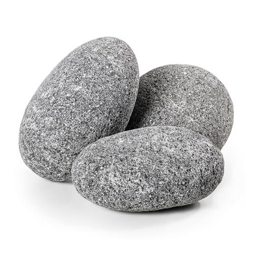 ARKA mySCAPE-Lava Pebbles - Aquascaping Steine für Süßwasseraquarien - ca. 90-120 mm - Inhalt: 10 kg