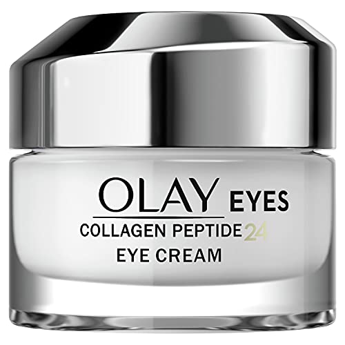 Olay Collagen Peptide24 Augencreme 15 ml mit Vitamin B3 und Kollagen-Peptiden für starke & strahlende Haut ohne Parfum Augenpflege für Frauen