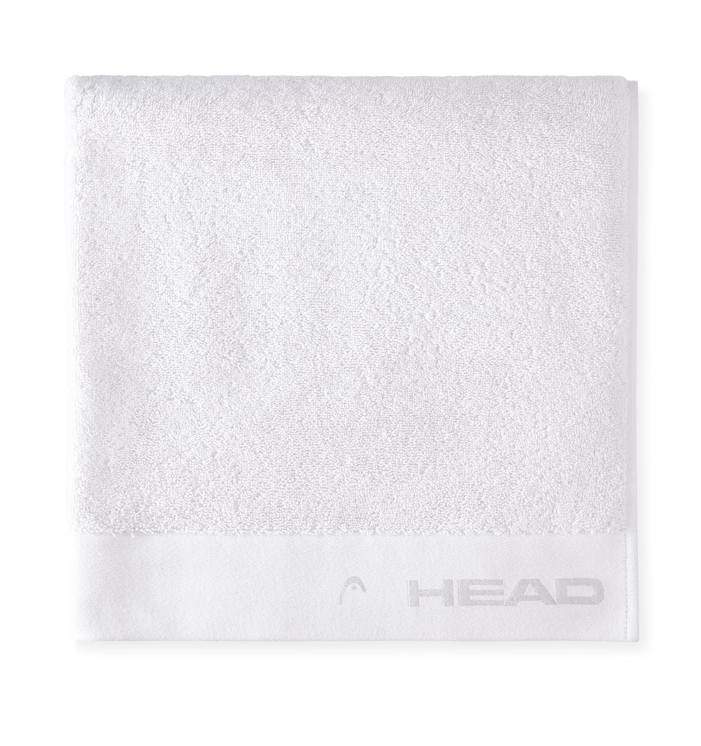 HEAD Dynamic - Handtuch Saunatuch Zertifiziertem Baumwollfrottee Handtücher, Fitness Handtuch Set, Saunakilt Damen und Herren, Duschtuch 70x140 Weiche, Leichte Schnell Trocknende, Saugfähiges Badetuch