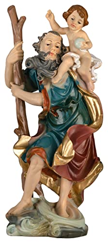 Heiliger Sankt Christopherus / Figur / Heiligenfigur / Statue