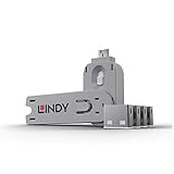 LINDY 40454 USB Typ A Port Schloss, weiß