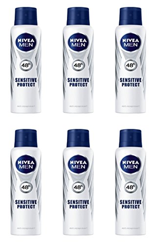 NIVEA 6 x Körper-Deodorant Spray Sensitive Protect Angebot auf Lager