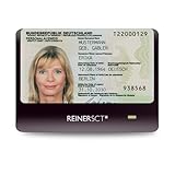 REINER SCT cyberJack RFID Chip-Kartenleser basis | Für den neuen Personalausweis (nPA) Schwarz