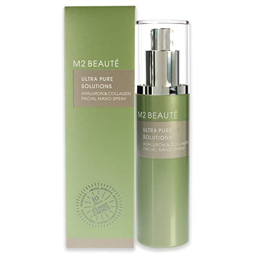 M2 Beauté Ultra Pure Solutions Hyaluron & Collagen Facial Nano Spray, 75 ml