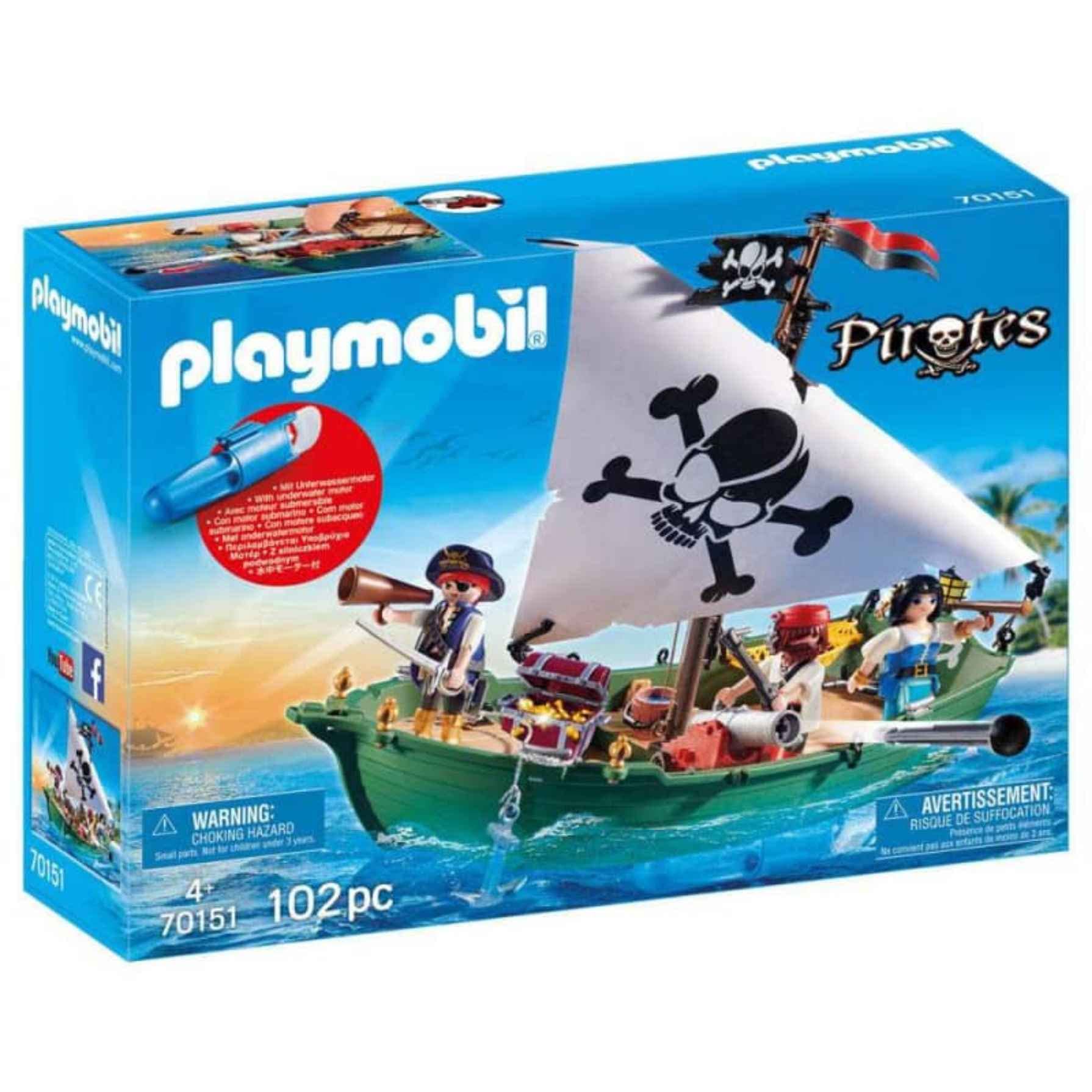 PLAYMOBIL 70151 Pirates Piratenschiff