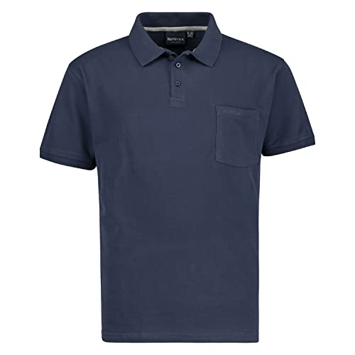 Greyes Schönes Polo-Shirt Übergrößen bis 8XL, Größe:4XL