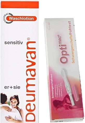 Deumavan Waschlotion Sensitiv Neutral 3x 200ml + GRATIS Schwangerschaftsfrühtest