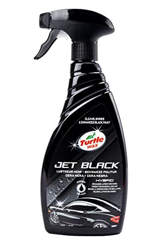 Turtle Wax 1830930 Hybrid Jet Black Spray Polish 500ml