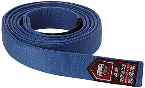 Venum Unisex Erwachsene Gürtel Brazilian Jiu-Jitsu Belt, Blau, A2
