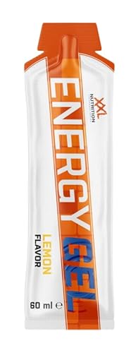 XXL Nutrition - Energy gel 60ml - Electrolytes, Vitaminen, 25 Gramm Kohlenhydrate - 12 pack - NZVT