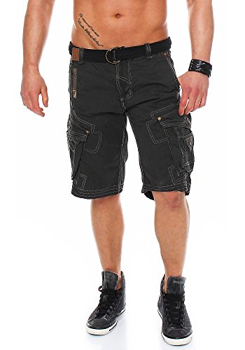 Geographical Norway Herren Shorts Peanut Black L