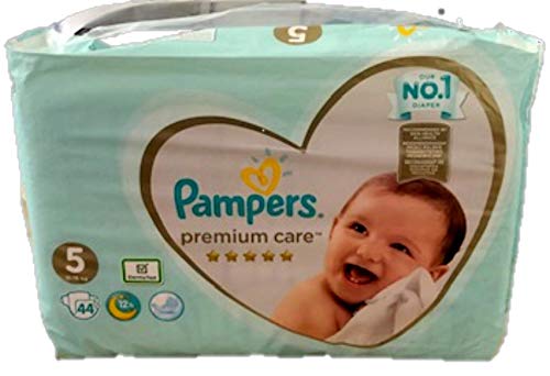 Pampers Premium Care Windeln, Gr. 5 , 11 – 18 kg , 1er Pack (1 x 44 Stück)