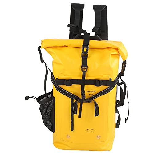 01 02 015 Aufbewahrungstasche, Flossen Aufbewahrungstasche Reißfester Schwimmrucksack für Unisex-Erwachsene(Gelb)