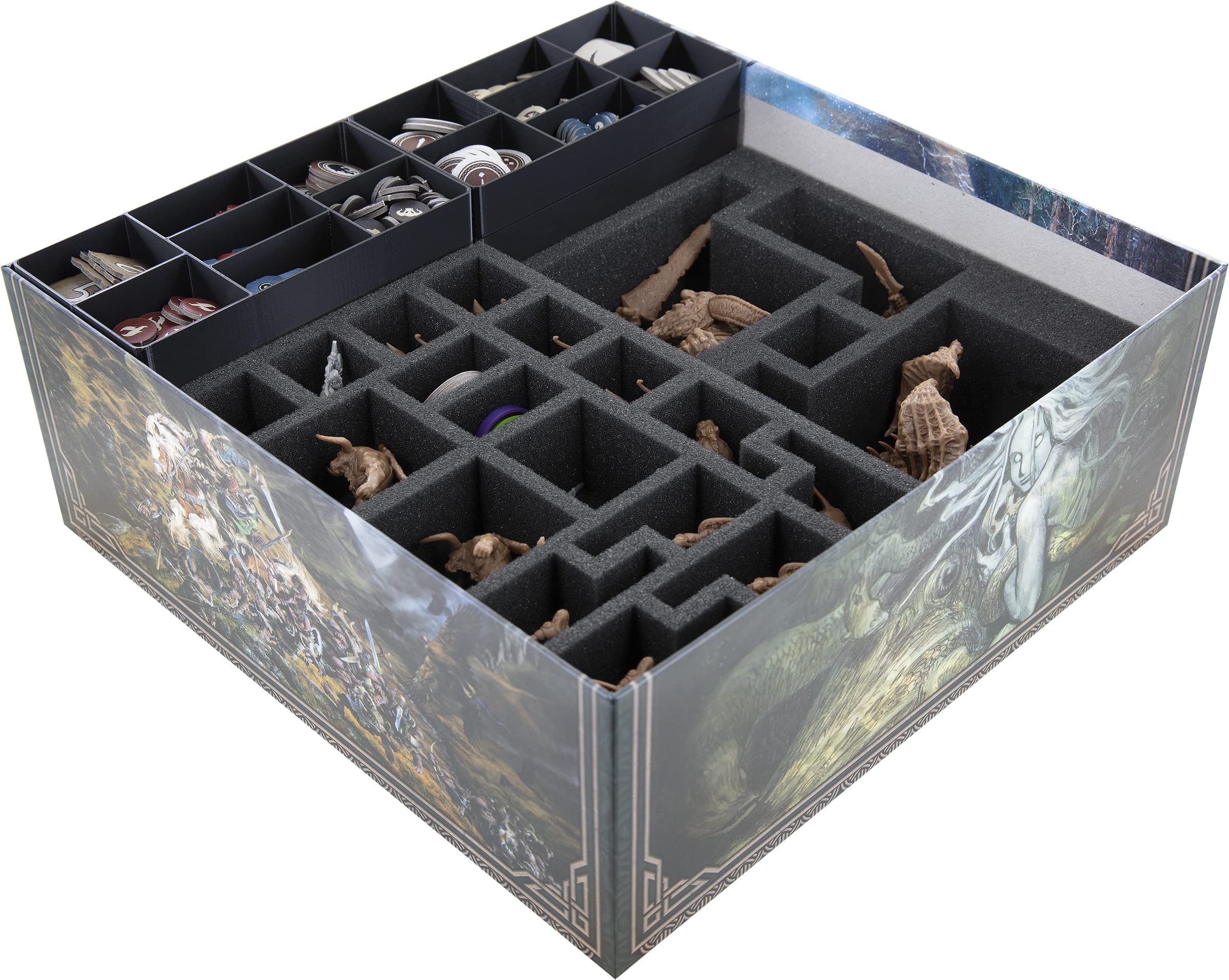 Feldherr Schaumstoff-Set + Organizer kompatibel mit Trudvang Legends - Grundspielbox