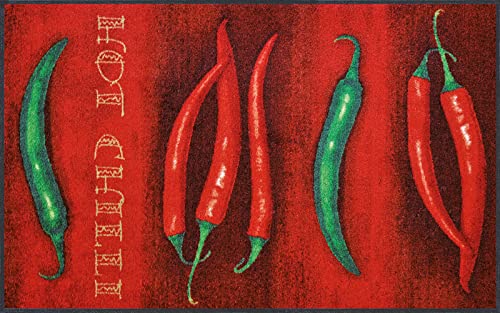 Läufer Hot Chili wash+dry by Kleen-Tex rechteckig Höhe 7 mm gedruckt