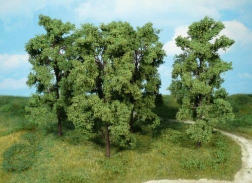 Heki 1763 Artline Blätterbäume, 4 Stück, Höhe 18 cm, Mehrfarbig