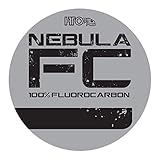 HTO Nebula FC Angelschnur, farblos, 0.42mm, 25lb, 50m
