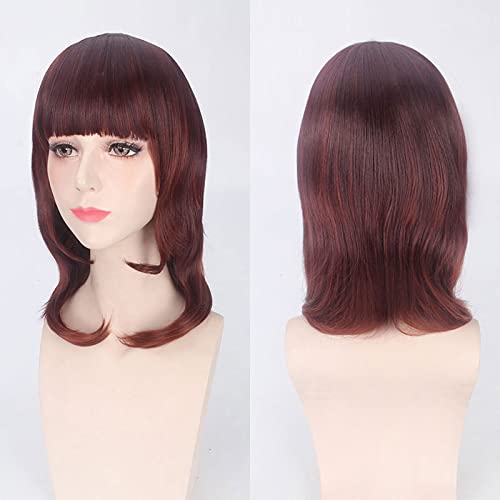 Halloween Fashion Christmas Party Dress Up Wig Cos Wig Lolita Wig Universal Long Curly Straight Short Hair Multi Color: Pl-273 Gradient